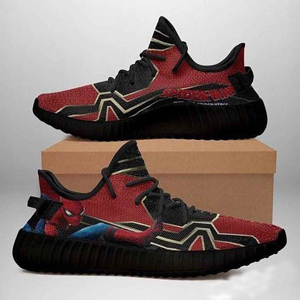 Spider Man 350 Shoes Birthday Gift Idea For Him Son Boyfriend Father’S Day Shoes Yeezy Sneakers H94