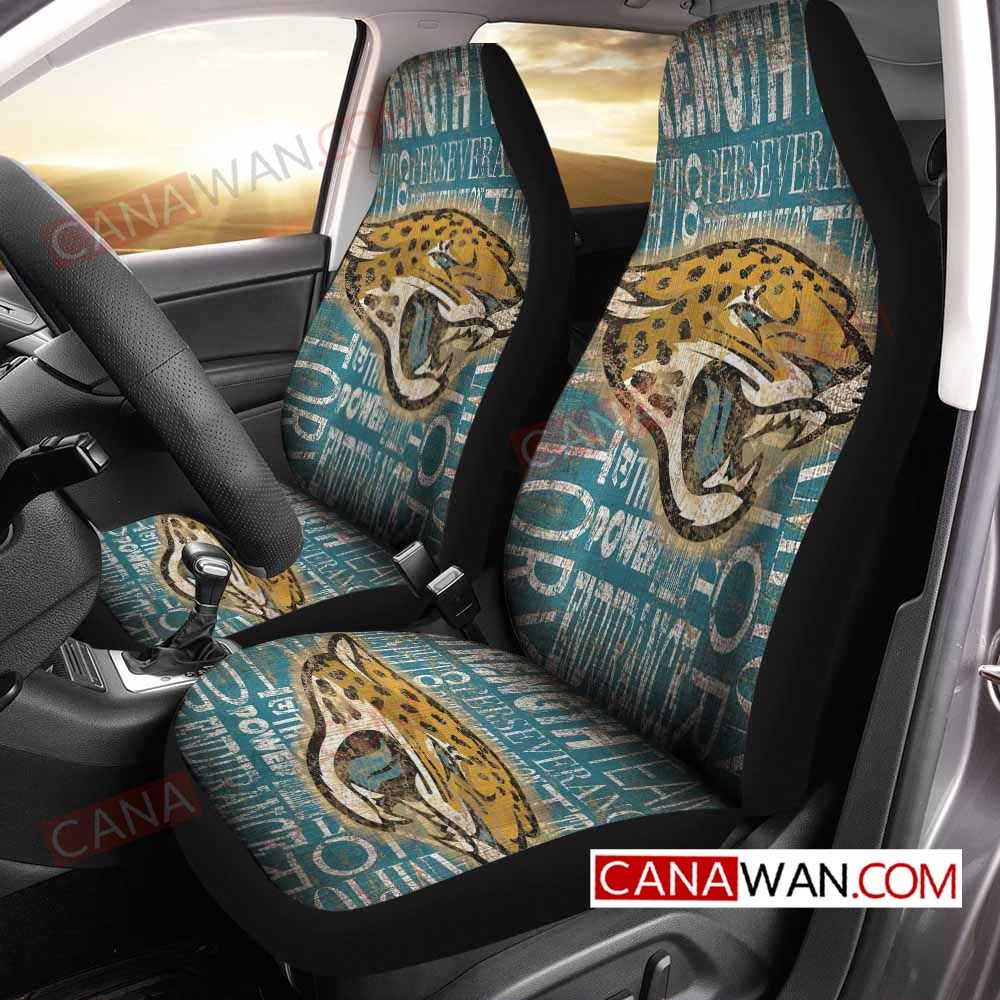 Jacksonville Jaguars Style05 3D Customized Personalized Car Seat Cover