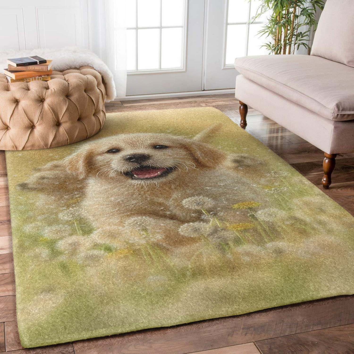 Dandelions Puppy Rug