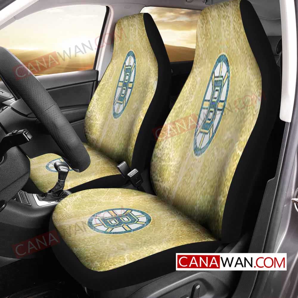 Boston Bruins Style677 3D Customized Personalized Car Seat Cover