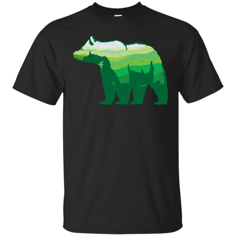 ANIMAL – Green Bear T Shirt & Hoodie