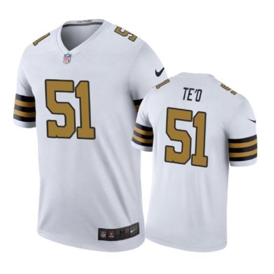 New Orleans Saints Manti Teo Color Rush Jersey