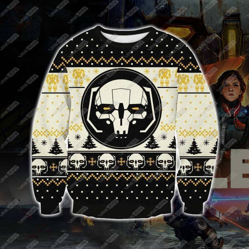 BattleTech Tactical 3D Print Ugly Christmas Sweatshirt