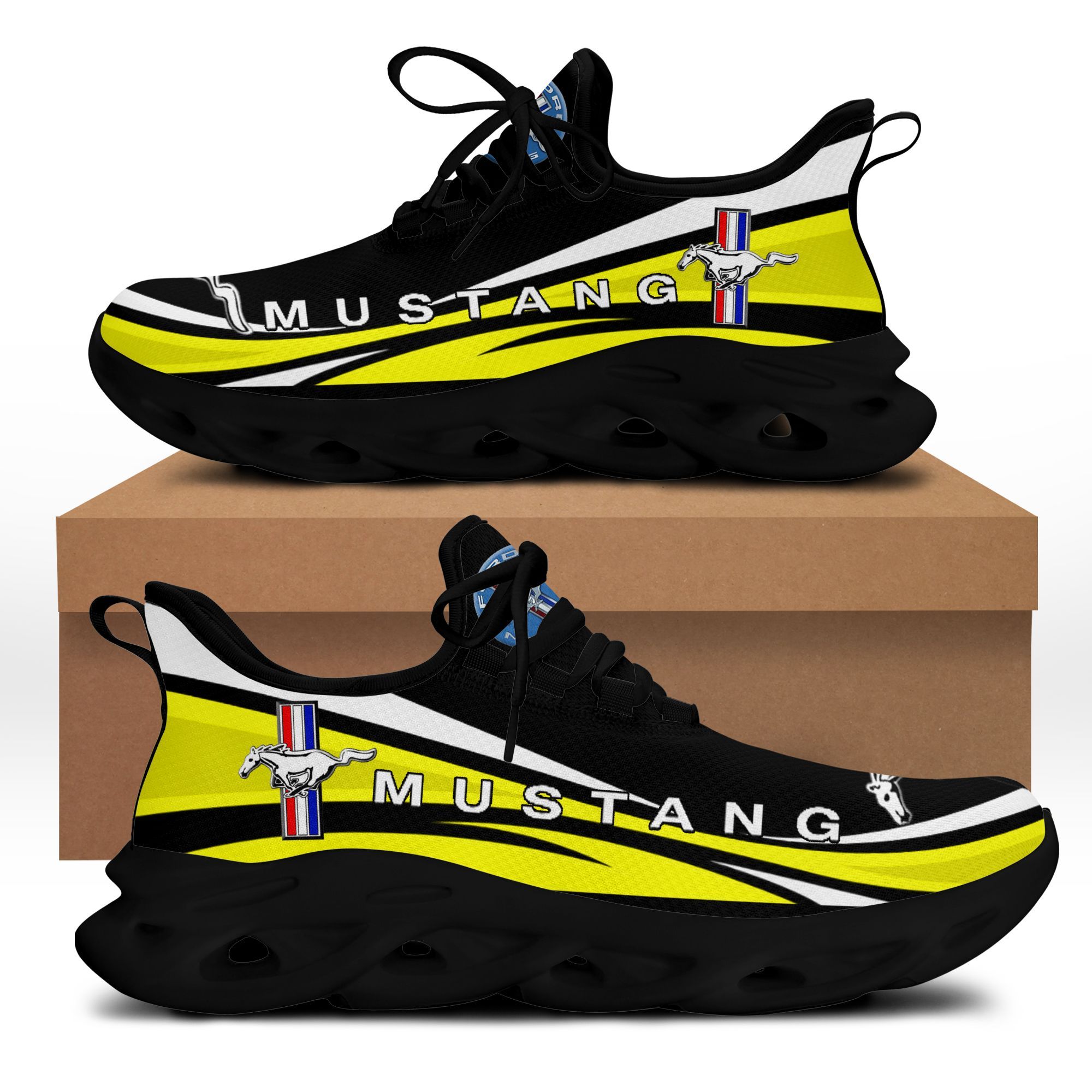 Ford Mustang TNT-LT BS Running Shoes Ver 2 (Yellow)