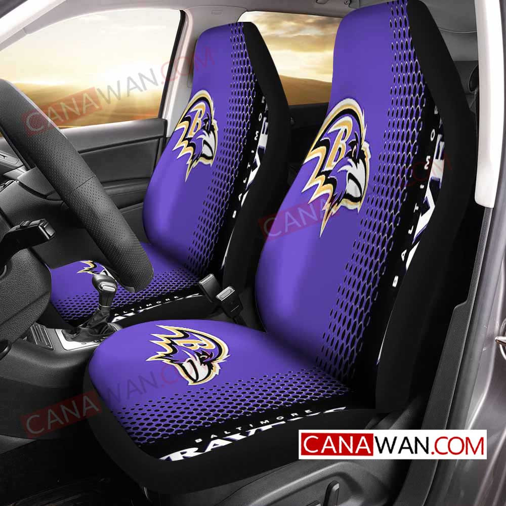 Baltimore Ravens Style054 3D Customized Personalized Car Seat Cover