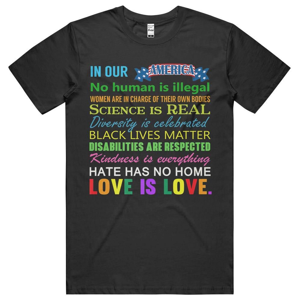 Science Is Real Black Lives Matter Gay Pride Kindness T-Shirt, Hoodie, Long Sleeve Tee