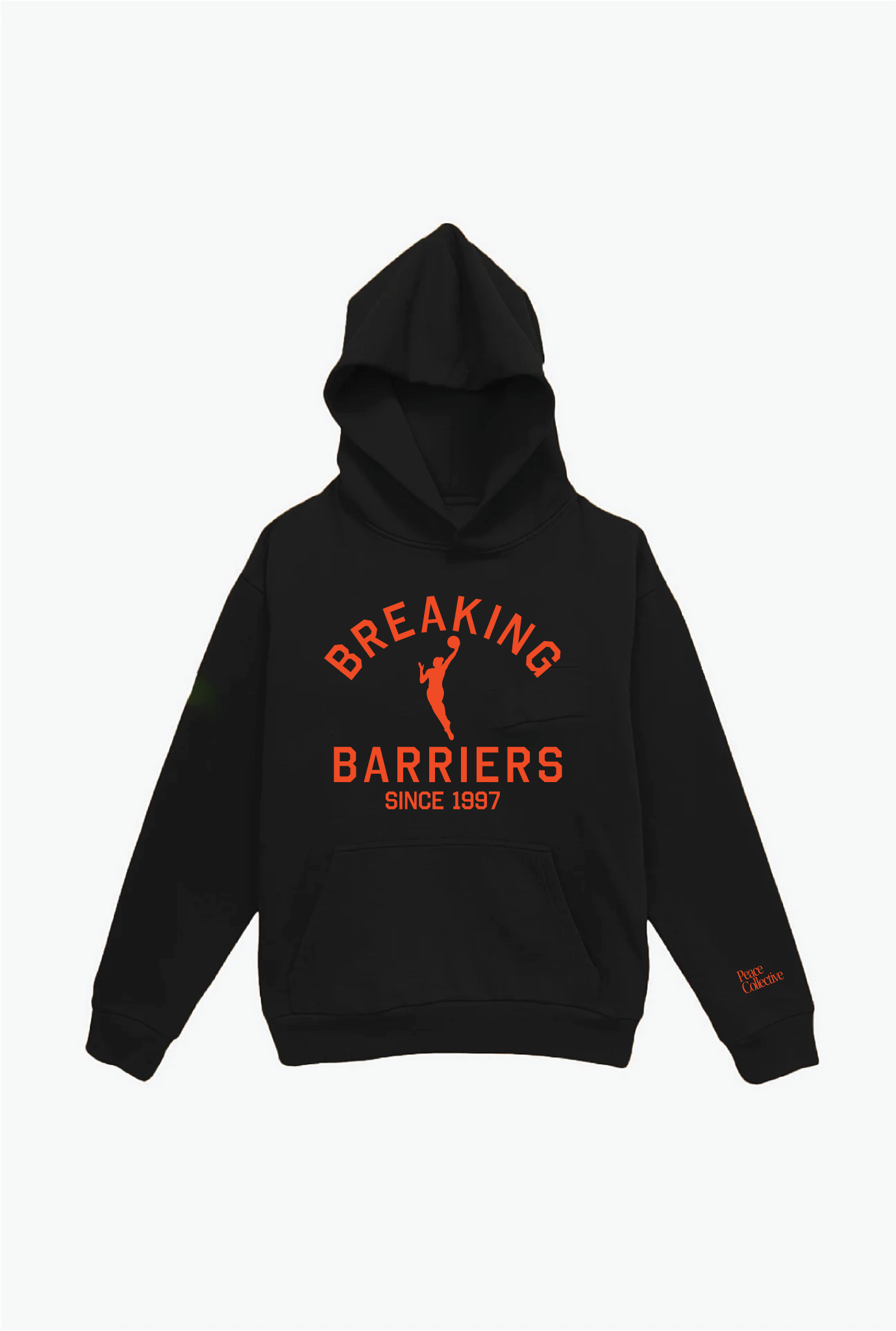 Breaking Barriers Heavyweight Hoodie – Black