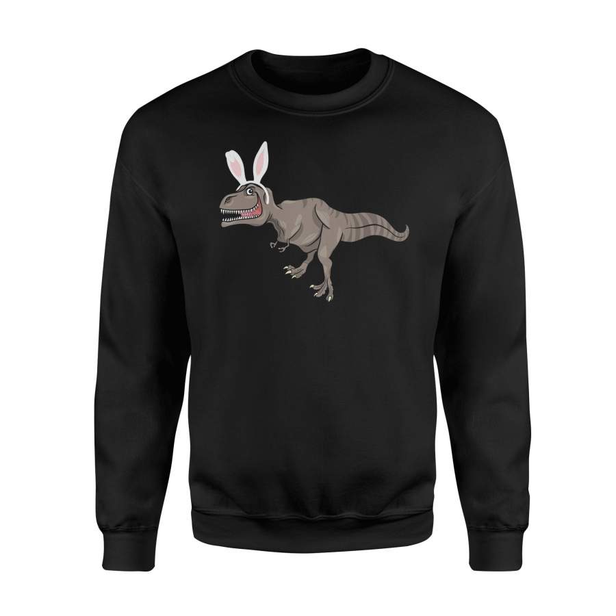 Easter Bunny Dinosaur Funny  For Men Women – Kids Sweatshirt