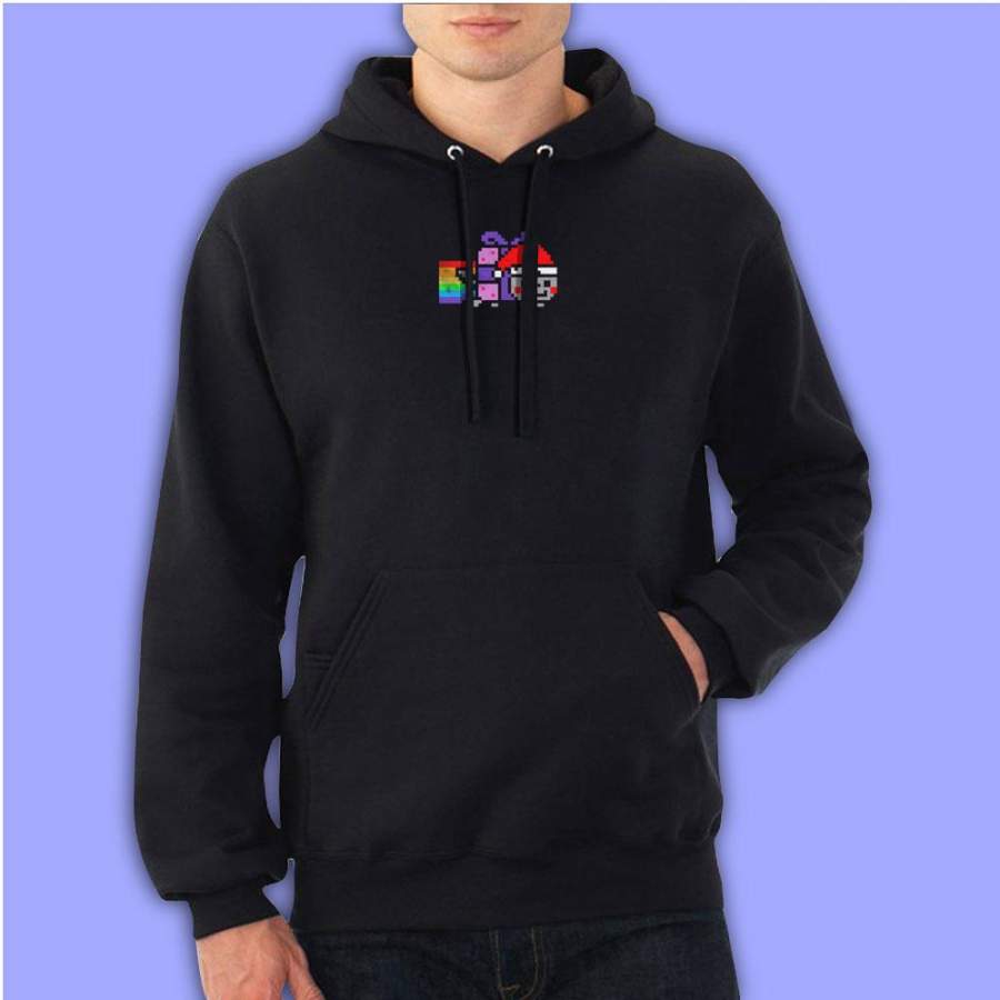 Christmas Nyan Cat Men’S Hoodie