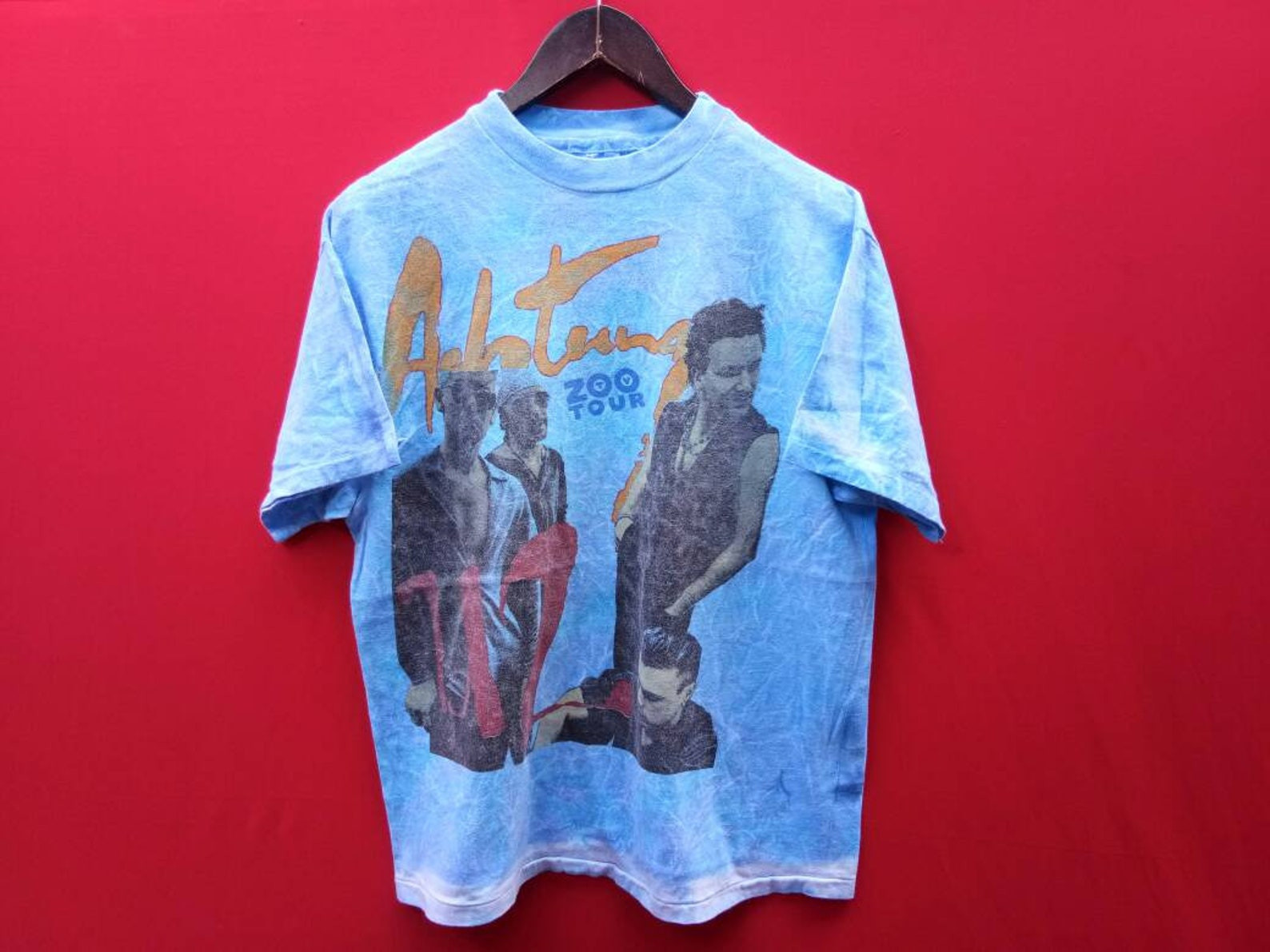 Vintage U2 Zoo Tv Tour Band 90S S T Shirt