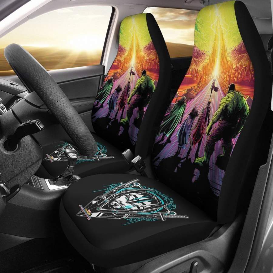 Thor Ragnarok Last Fight Car Seat Covers