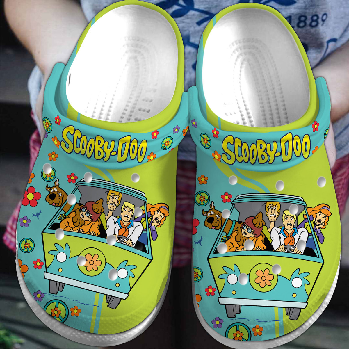 Scooby Doo Movie Crocs Crocband Clogs Shoes Comfortable For Men Women and Kids 3