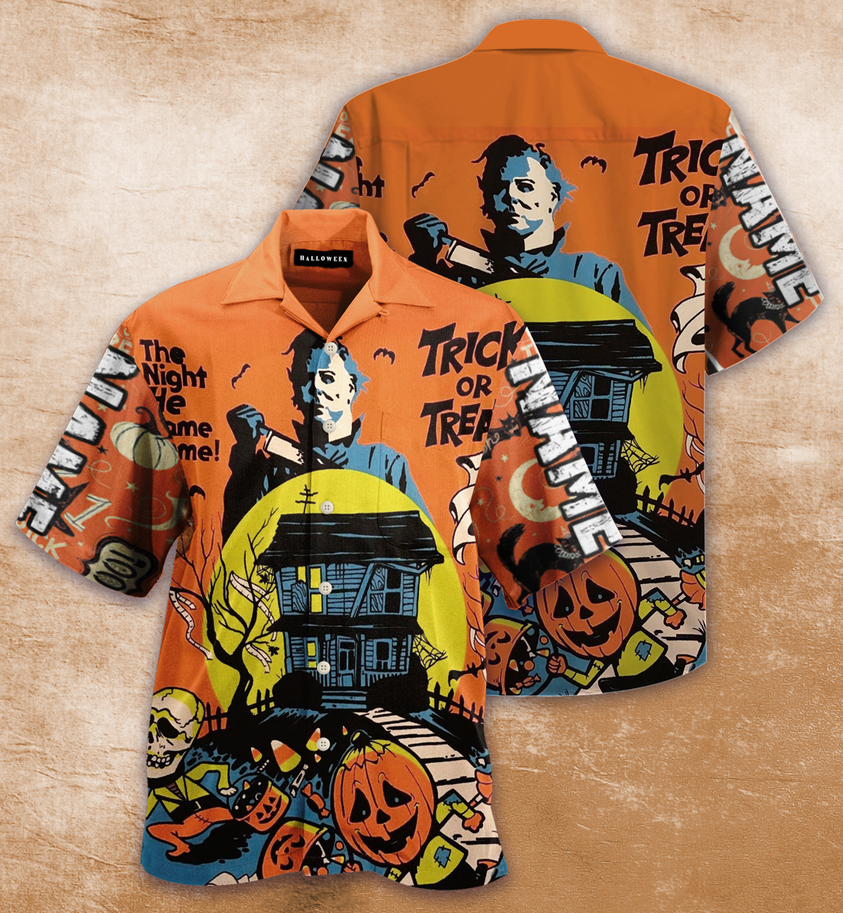 Horror Movie Halloween Hawaii Shirt For Men Women Adult Ha49473