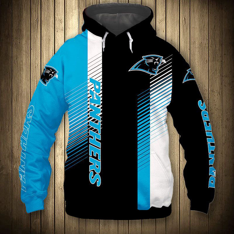 Carolina Panthers Stripes Hoodie