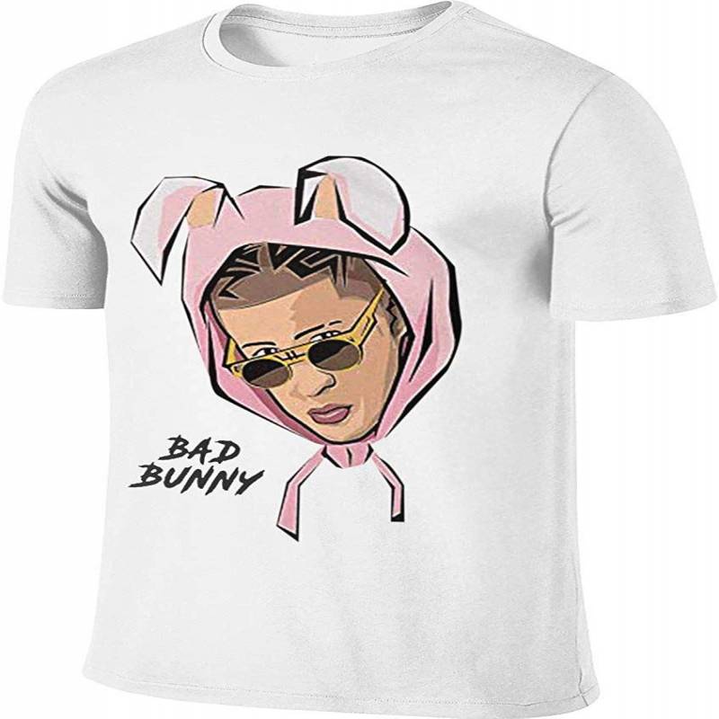 Btve Bad Bunny Cool Tennis White Shirt