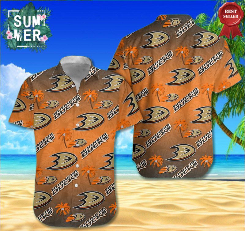 Anaheim Ducks Ice Hockey Team Hawaiian Shirt