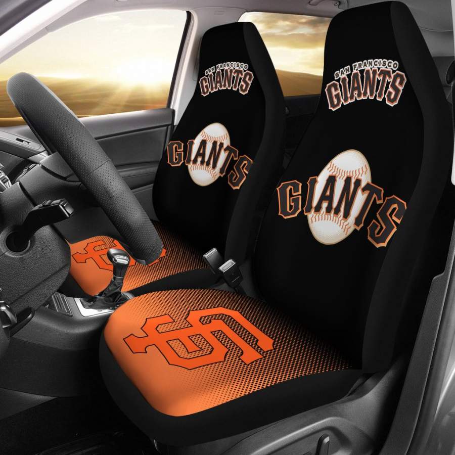 New Fashion Fantastic San Francisco Giants Car Seat Covers