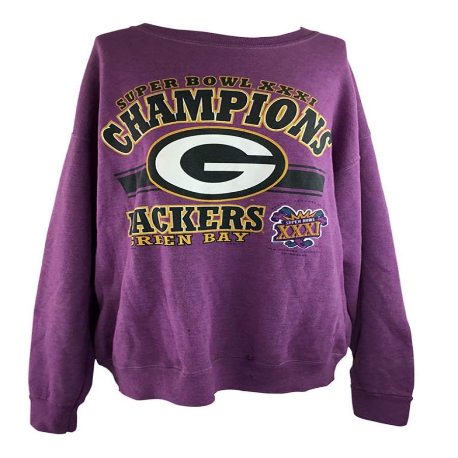 Vintage Green Bay packers Sweatshirt S0234