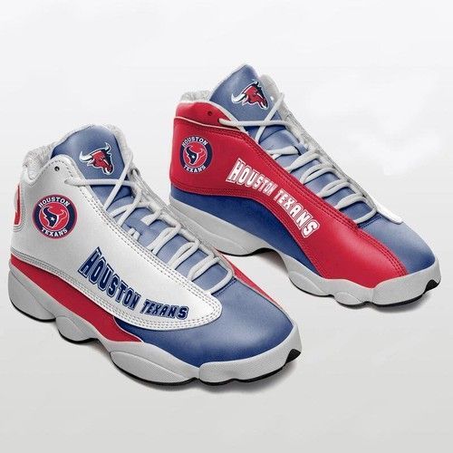 Houston Texans Team Custom Tennis Air Jordan 13 For Fan Shoes Sport Sneakers