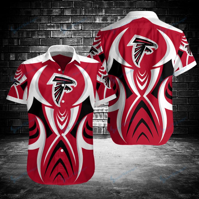 Atlanta Falcons Button Shirt Bg978