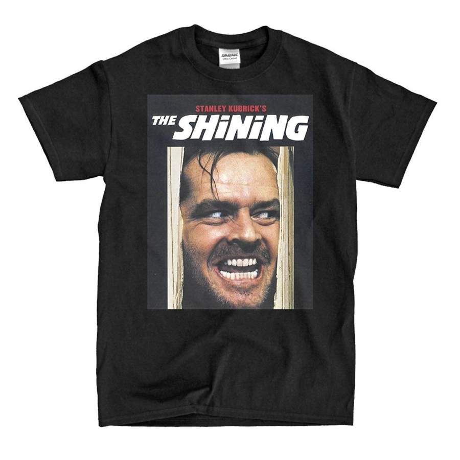 The Shining Poster Black Shirt Fashion Short Sleeved T-Shirts Summer Funny Tee Shirt For Men