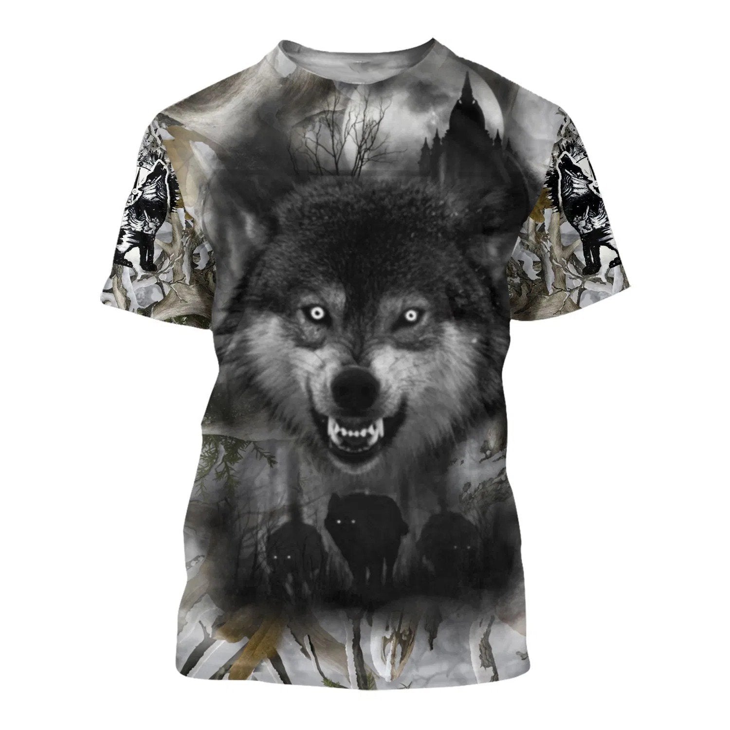 Wolf Hoodie T Shirt For Men And Women Nm17042002