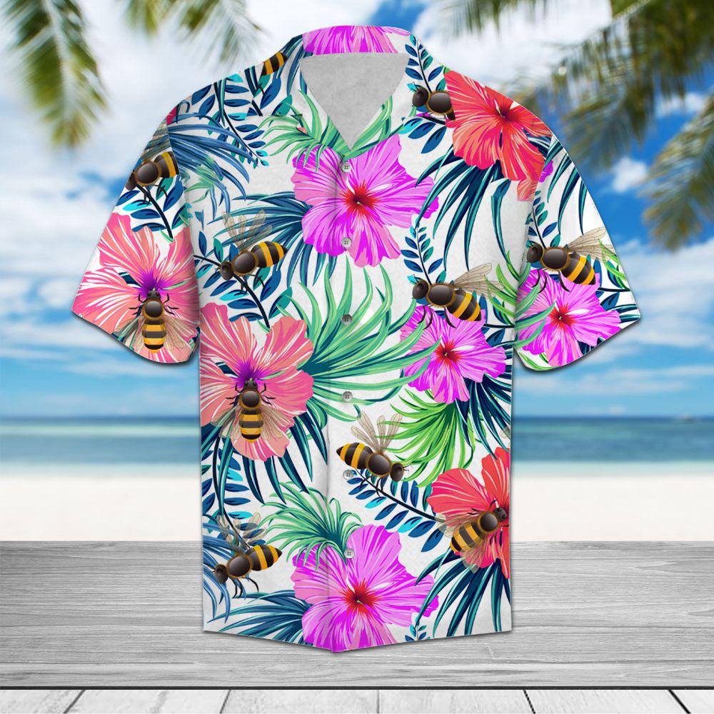 Amazing Bee Hawaii Shirt For Hawaii Aloha Ha100499