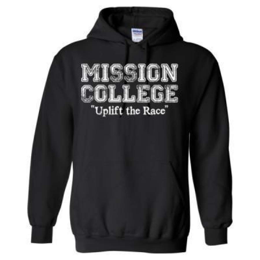 AGR Mission College Uplift The Race – Heavy Blend™ Hooded Sweatshirt