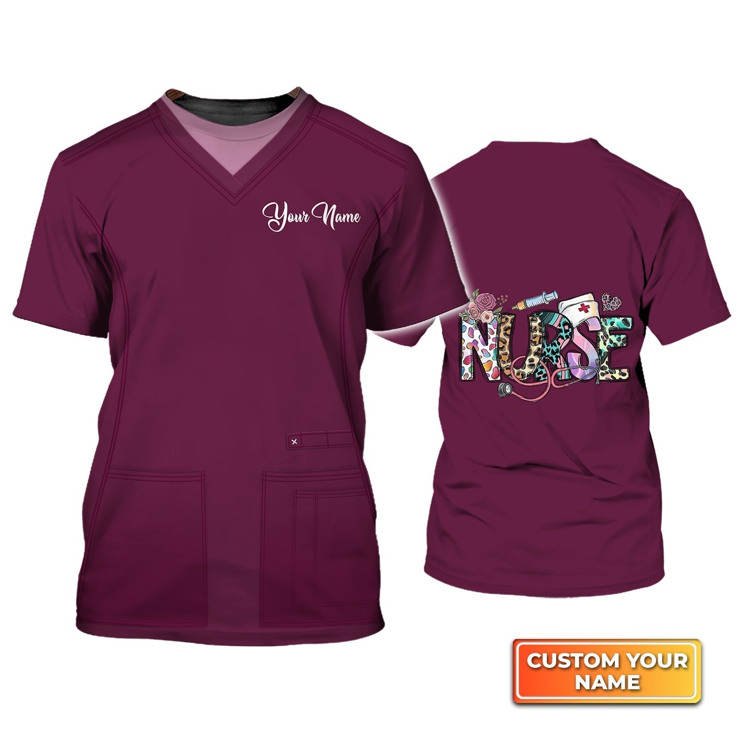 Custom Nursing Graduate T Shirt, Registered Nurse Shirt Gift For A Nurse