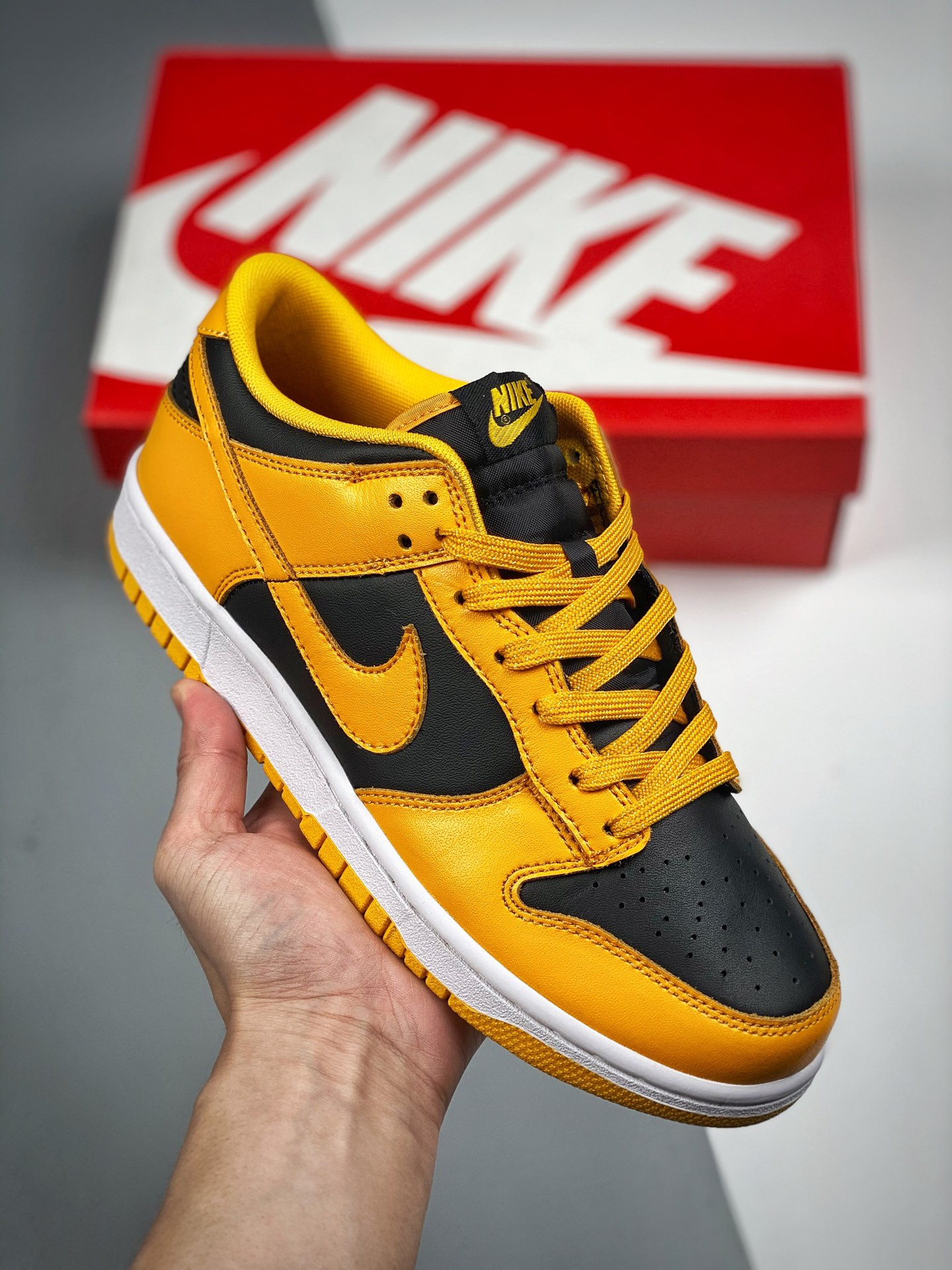 Nike Dunk Low BlackGoldenrod-White 5339371