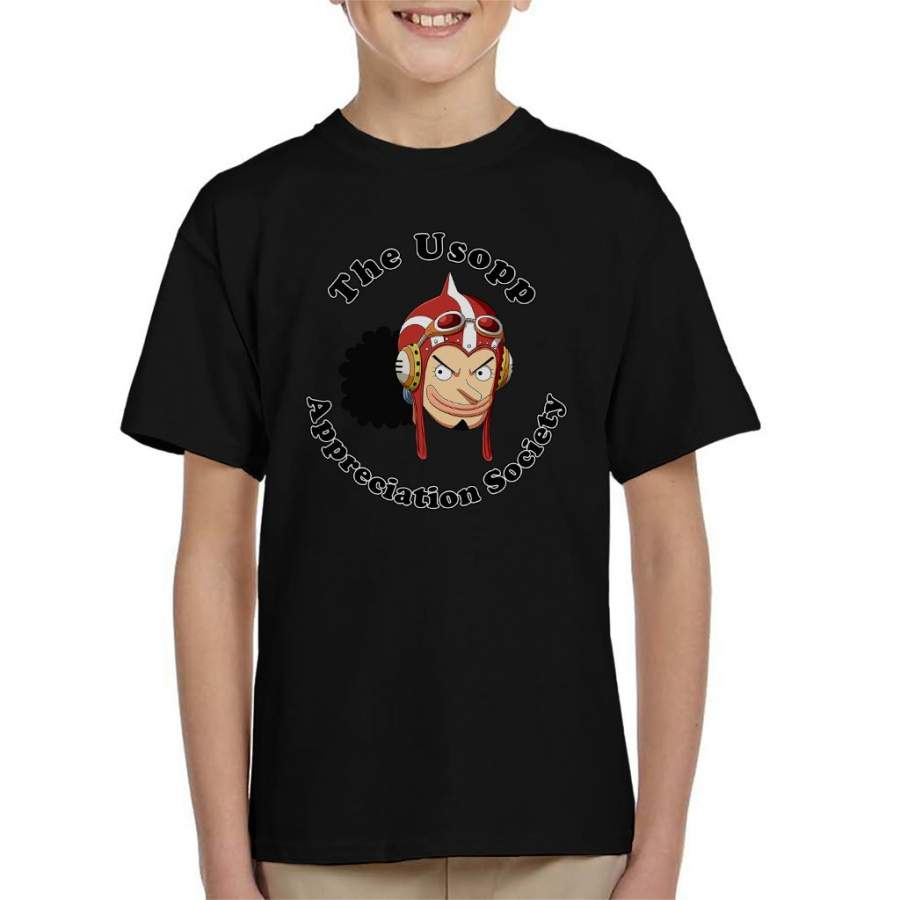 The Usopp Appreciation Society One Piece Kid’s T-shirt