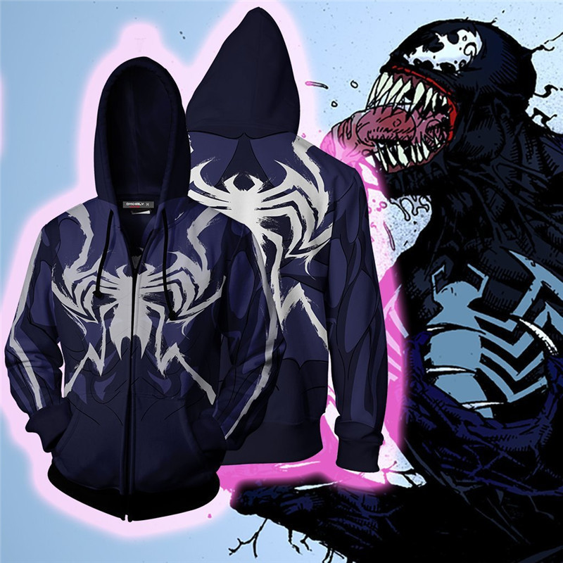 Costume Venom Antihero Hoodie & Zip Hoodie