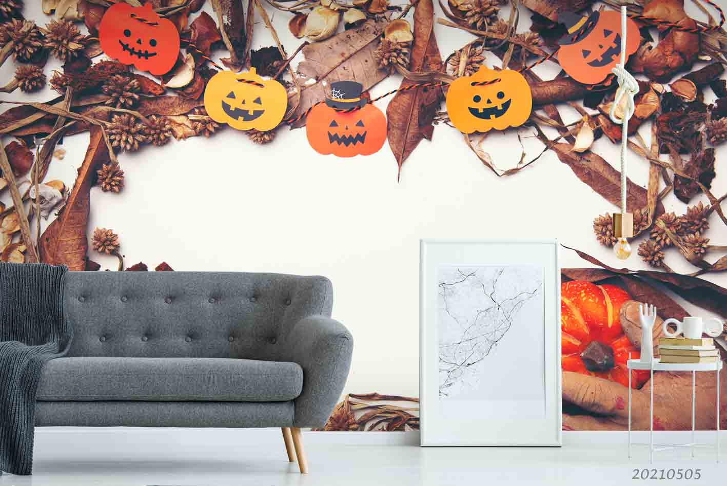 3D Halloween Decoration Wall Mural Wallpaper Lqh 158