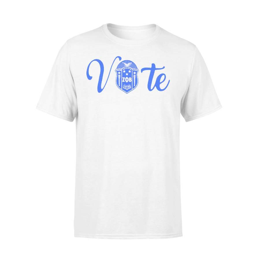 Vote Zeta Phi Beta Sorority Emblem Logo – Standard T-shirt