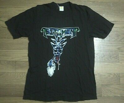 Testat The Legacy Tour 1987 Vintage Shirt Anthrax Metallica Exodus Slayer 7387