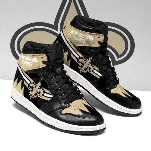 New Orleans Saints Football Air Jordan Sneakers Team Shoes