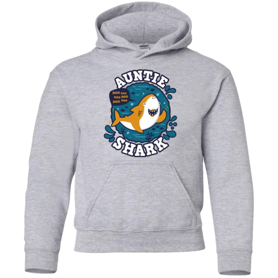 Shark Family Trazo – Auntie Youth Hoodie