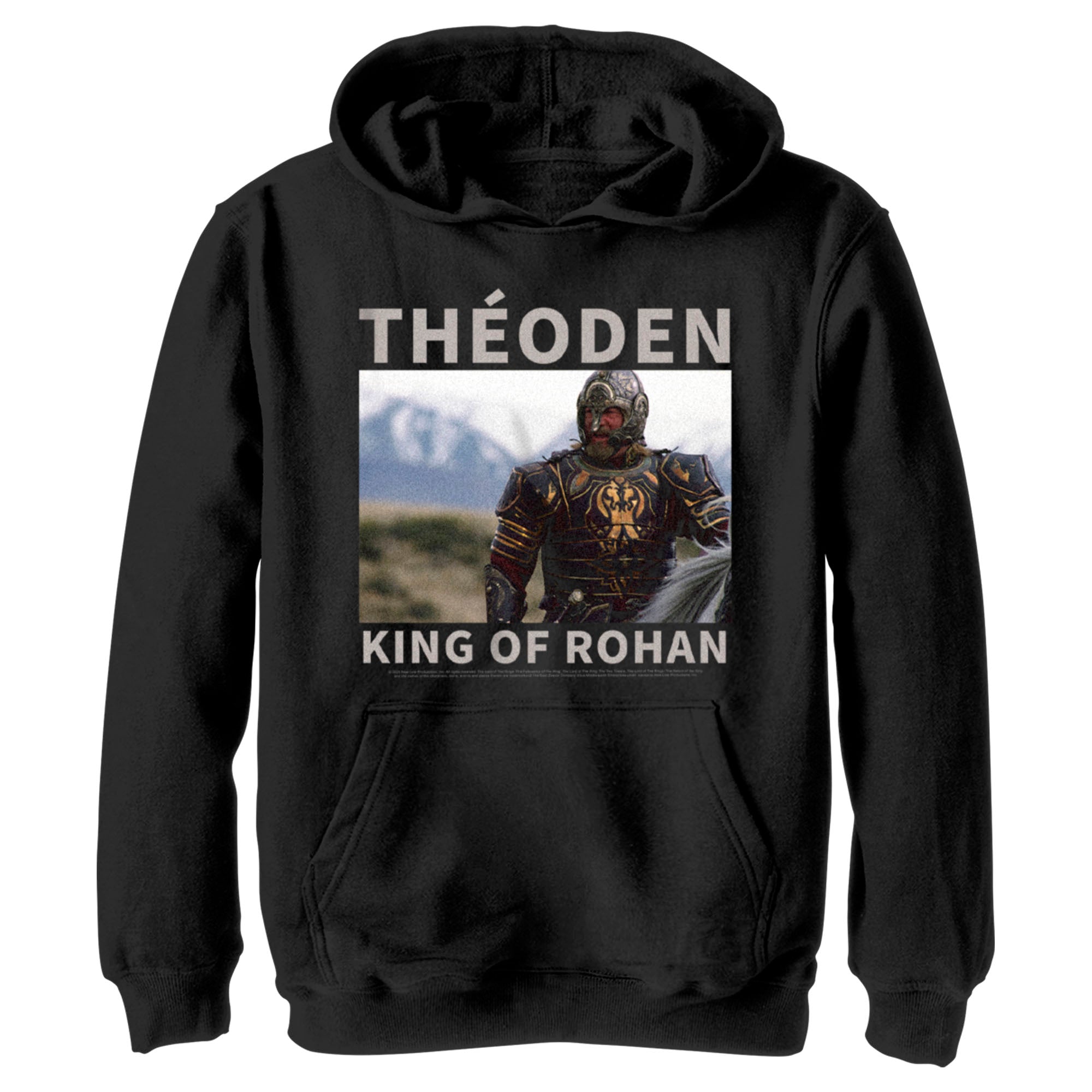 Boy’S The Lord Of The Rings Return Of The King Theoden King Of Rohan Pull Over Hoodie