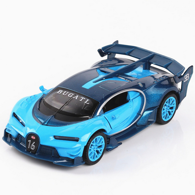 1:32 Bugatti GT Alloy Sports Car Model Diecasts & Toy Vehicles Metal Toy Car Model Collection High Simulation Childrens Toy Gift alx