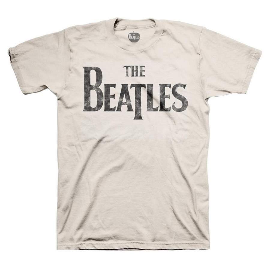 Beatles Distressed Logo Men's T-Shirt - Macustudio