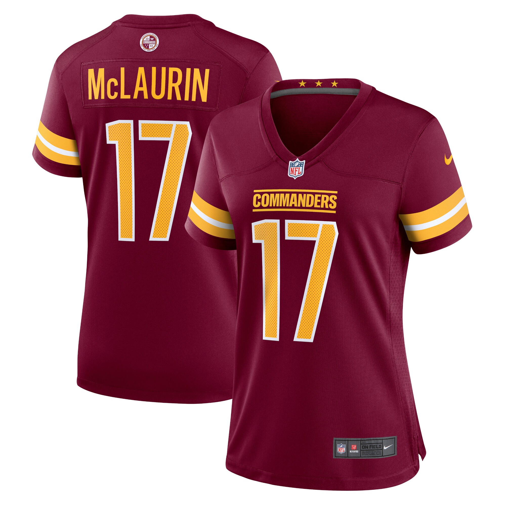 Terry McLaurin Washington Commanders Women's Game Jersey – Burgundy