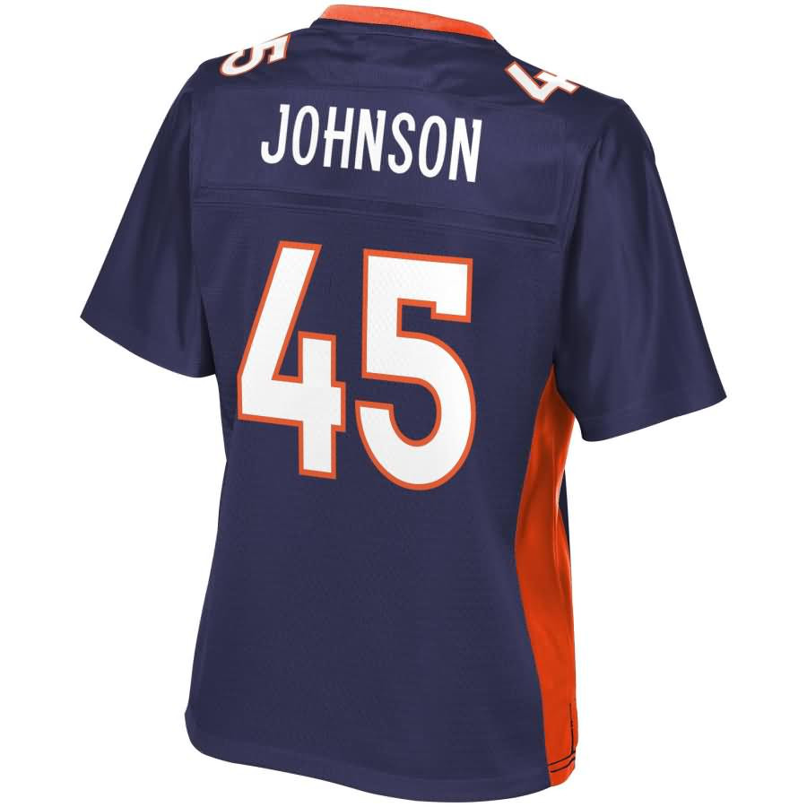 Alexander Johnson Denver Broncos NFL Pro Line Womens Alternate Player Jersey – Navy