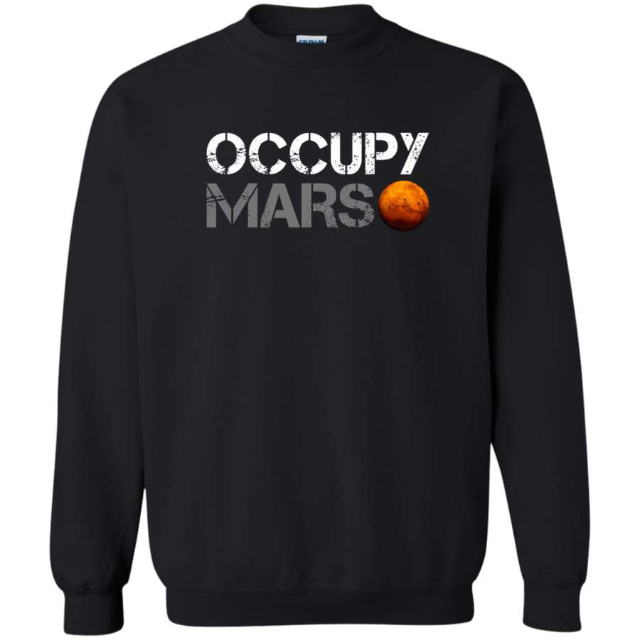 AGR Occupy Mars – Elon Musk Crewneck Pullover Sweatshirt