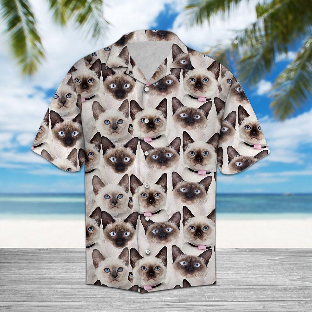 Thai Cat Awesome Hawaii Shirt For Hawaii Aloha Ha108096