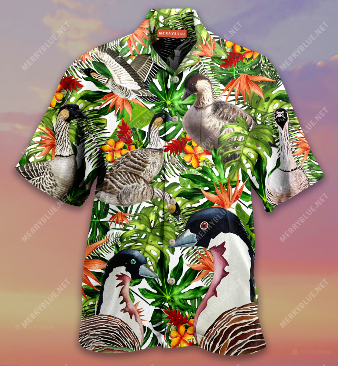 Lovely Nene Hawaiian Geese Unisex Shirt Ha19193