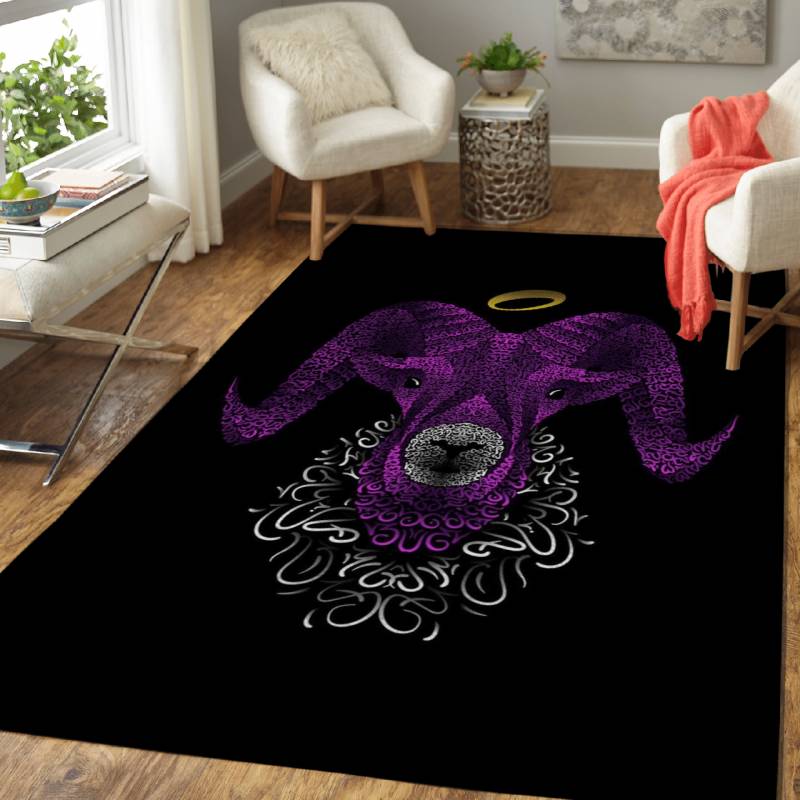 Ram – Animals Area Rug Carpet