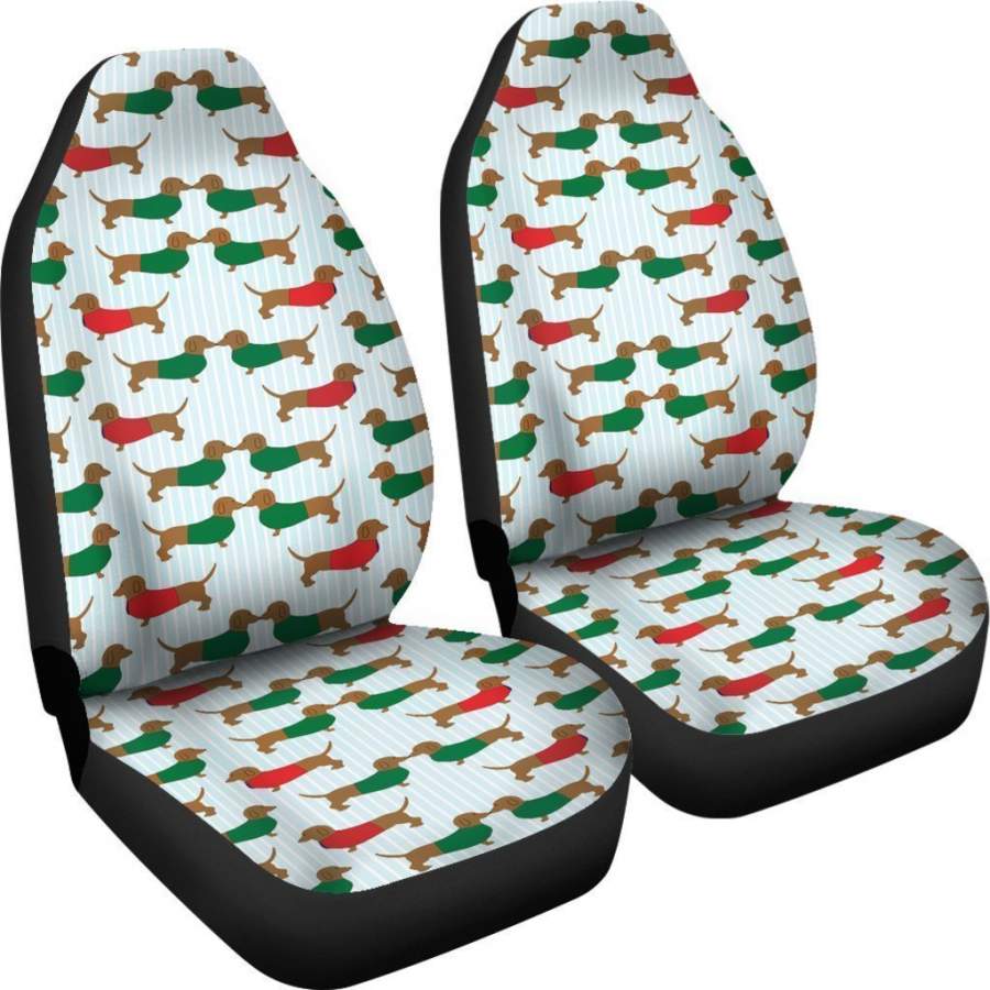 Funny Dachshund Car Seat Covers For Dog Lover HH10