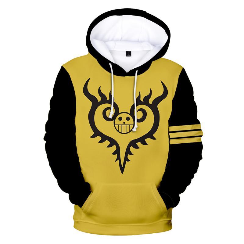 3D Anime One Piece Hoodies – Hip Hop Print Hooded Sweatshirts