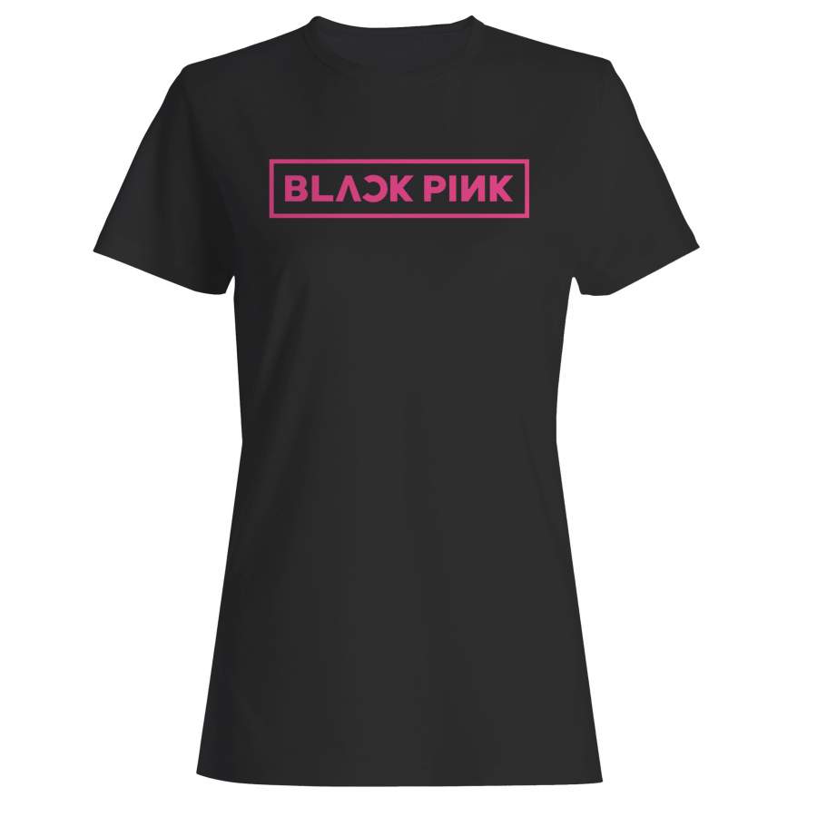 Blackpink Logo Pink Kpop Woman’s T-Shirt