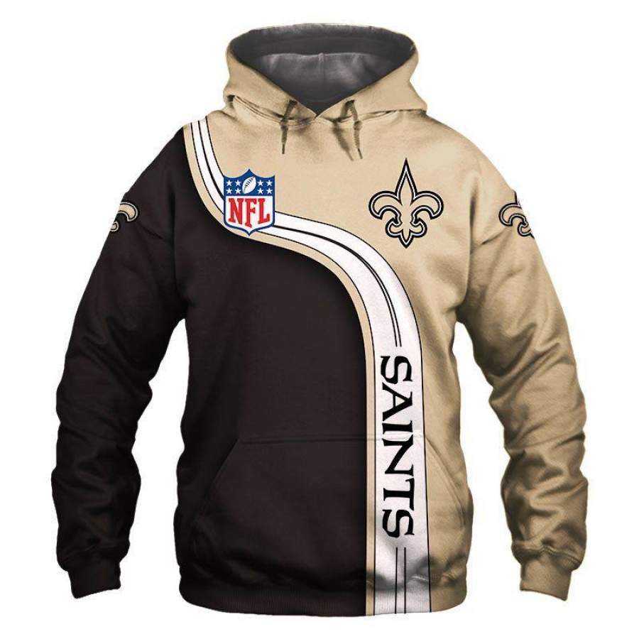 New Orleans Saints Hoodie 3D Style2196 All Over Printed